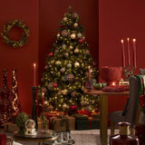 albero di natale frejus h150-1194 rami, ambientazione d’arredo con il prodotto protagonista