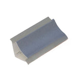 alzatina concava in plastica 30x30 rivestita in alluminio 300 cm. ti11300, alzatina in primo piano, ideale per completare il piano cucina