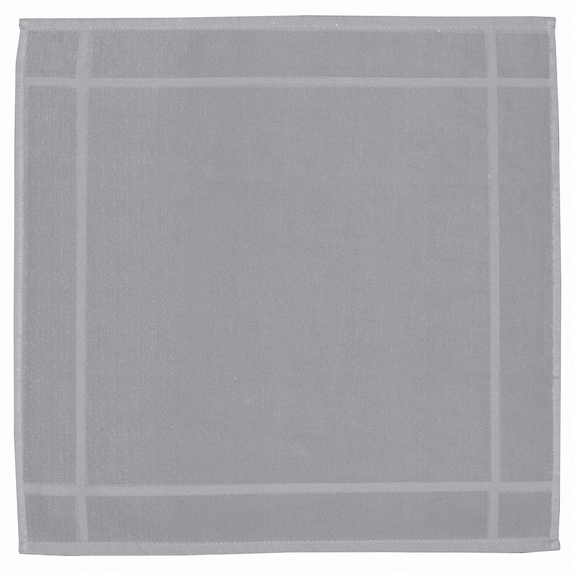 asciugamano loess perla, colore perla, taglia 50 x 50. asciugamano piegato su sfondo neutro per una visione pulita del prodotto