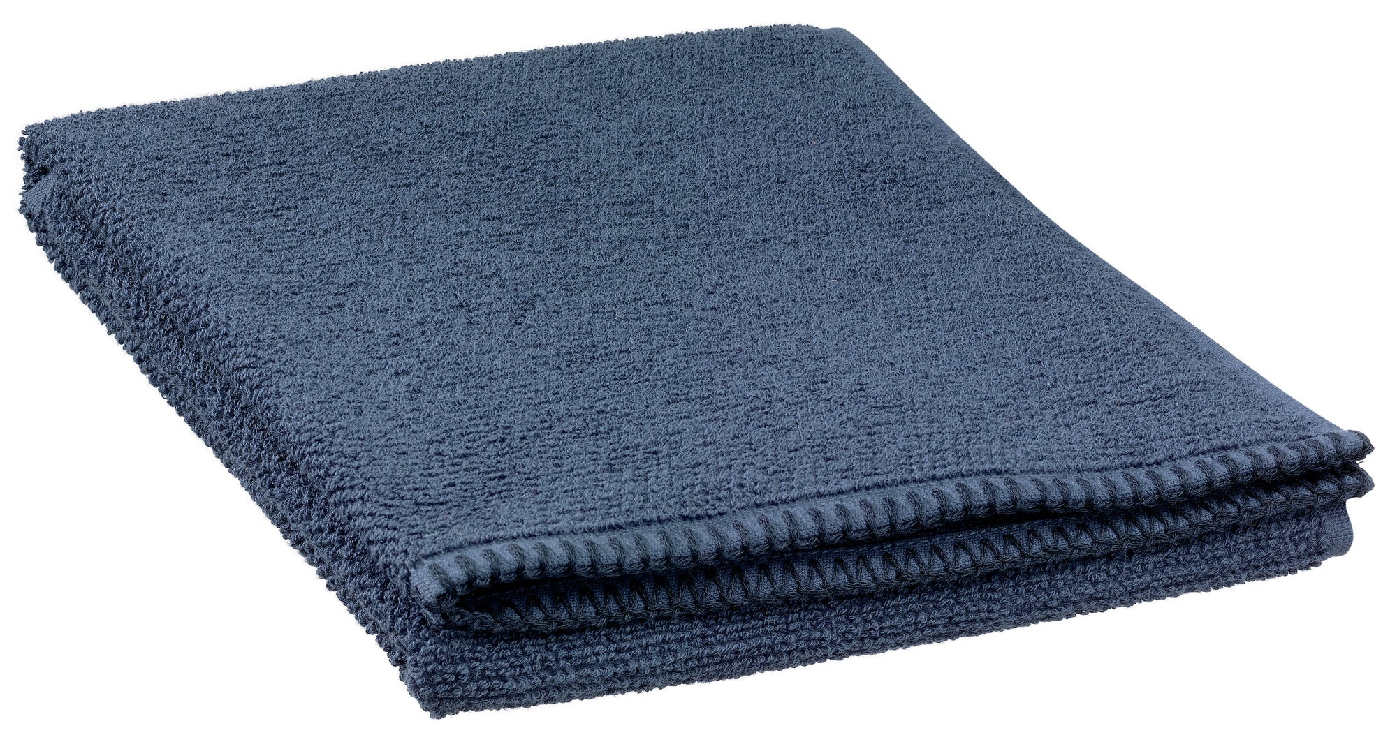 asciugamano bora inchiostro, colore inchiostro, taglia 50 x 100. asciugamano piegato su sfondo neutro per una visione pulita del prodotto