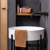 asciugamano bora cannella, colore cannella, taglia 50 x 100. realizzato in 100% cotone, ideale per assorbenza e delicatezza sulla pelle