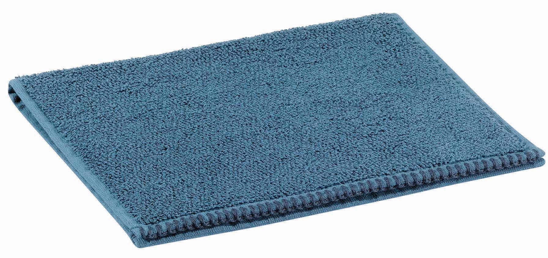 asciugamano ospite bora acciaio, colore acciaio, taglia 30 x 50. asciugamano ospite piegato elegantemente su fondo neutro