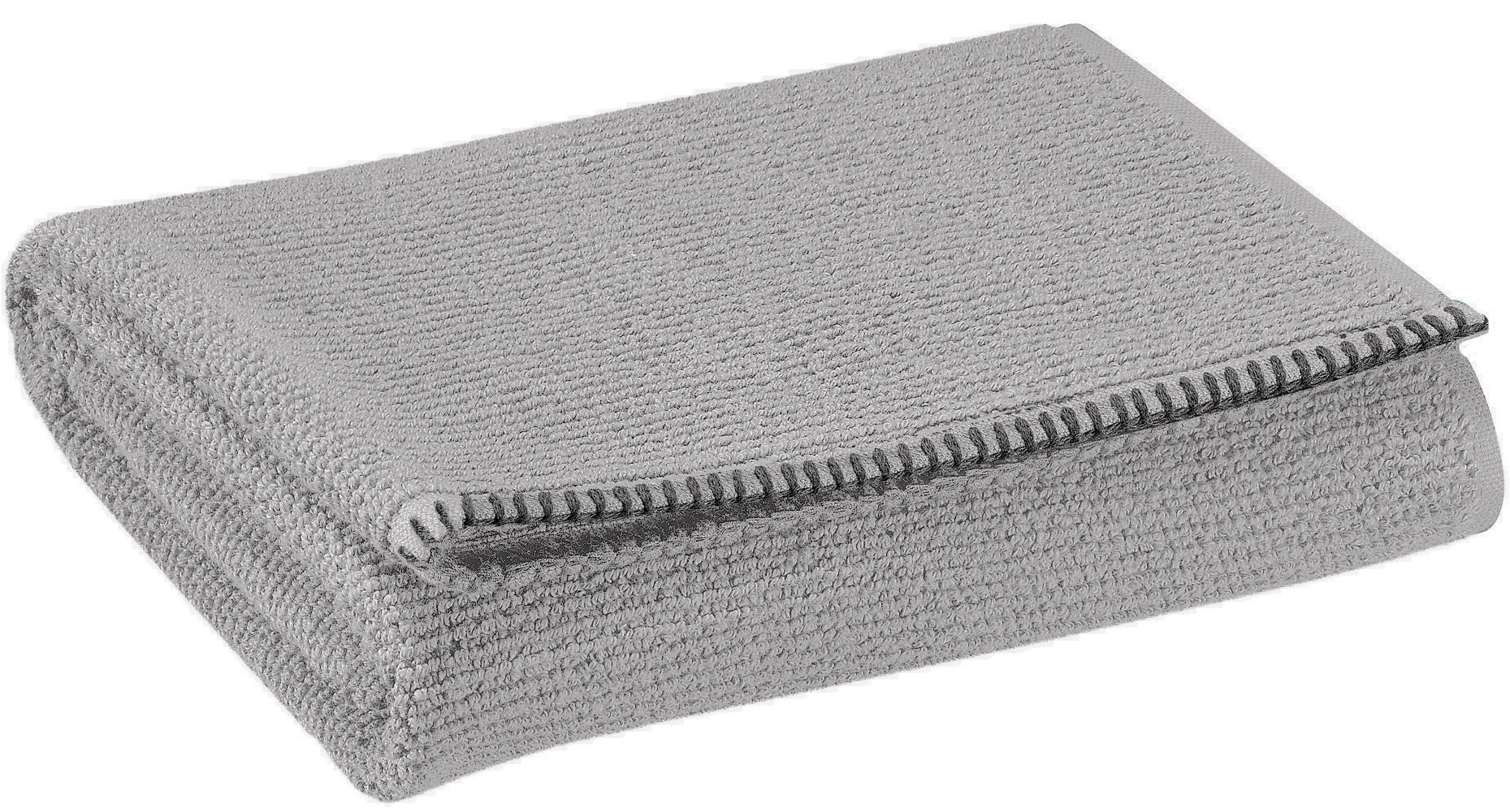 asciugamano ospite bora perla, colore perla, taglia 30 x 50. asciugamano ospite piegato elegantemente su fondo neutro