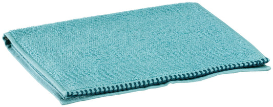 asciugamano ospite bora quarzo, colore quarzo, taglia 30 x 50. asciugamano ospite piegato elegantemente su fondo neutro