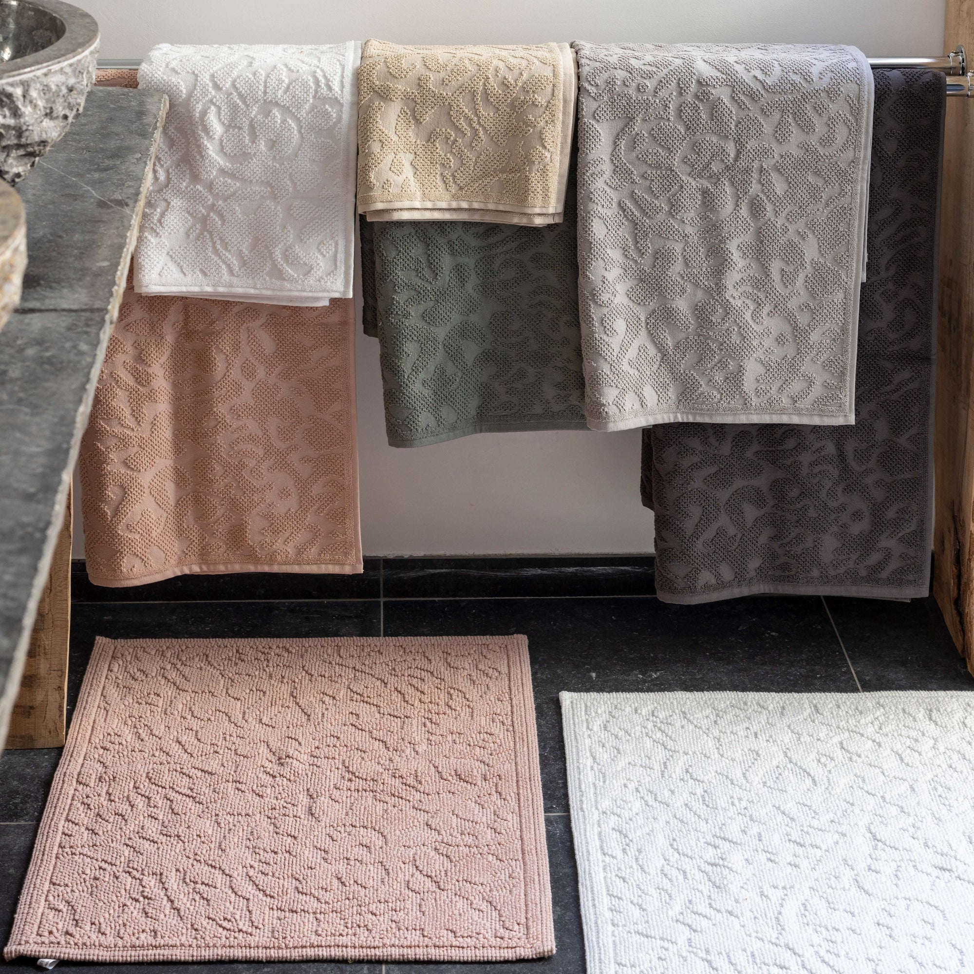 asciugamano ospite gilda perla, colore perla, taglia 30 x 50. perfetto per l’uso quotidiano o per accogliere con stile