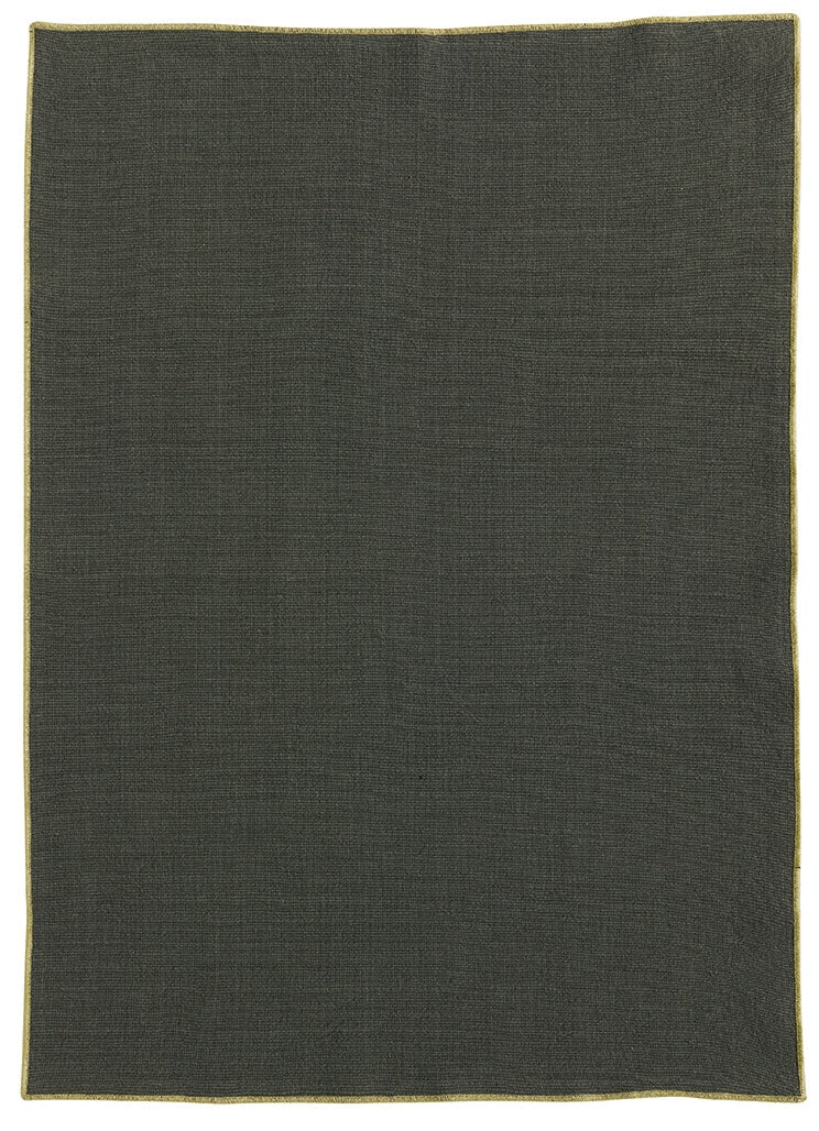 strofinaccio riciclato isae foresta, colore foresta, taglia 50 x 70. asciugamano piegato su sfondo neutro per una visione pulita del prodotto