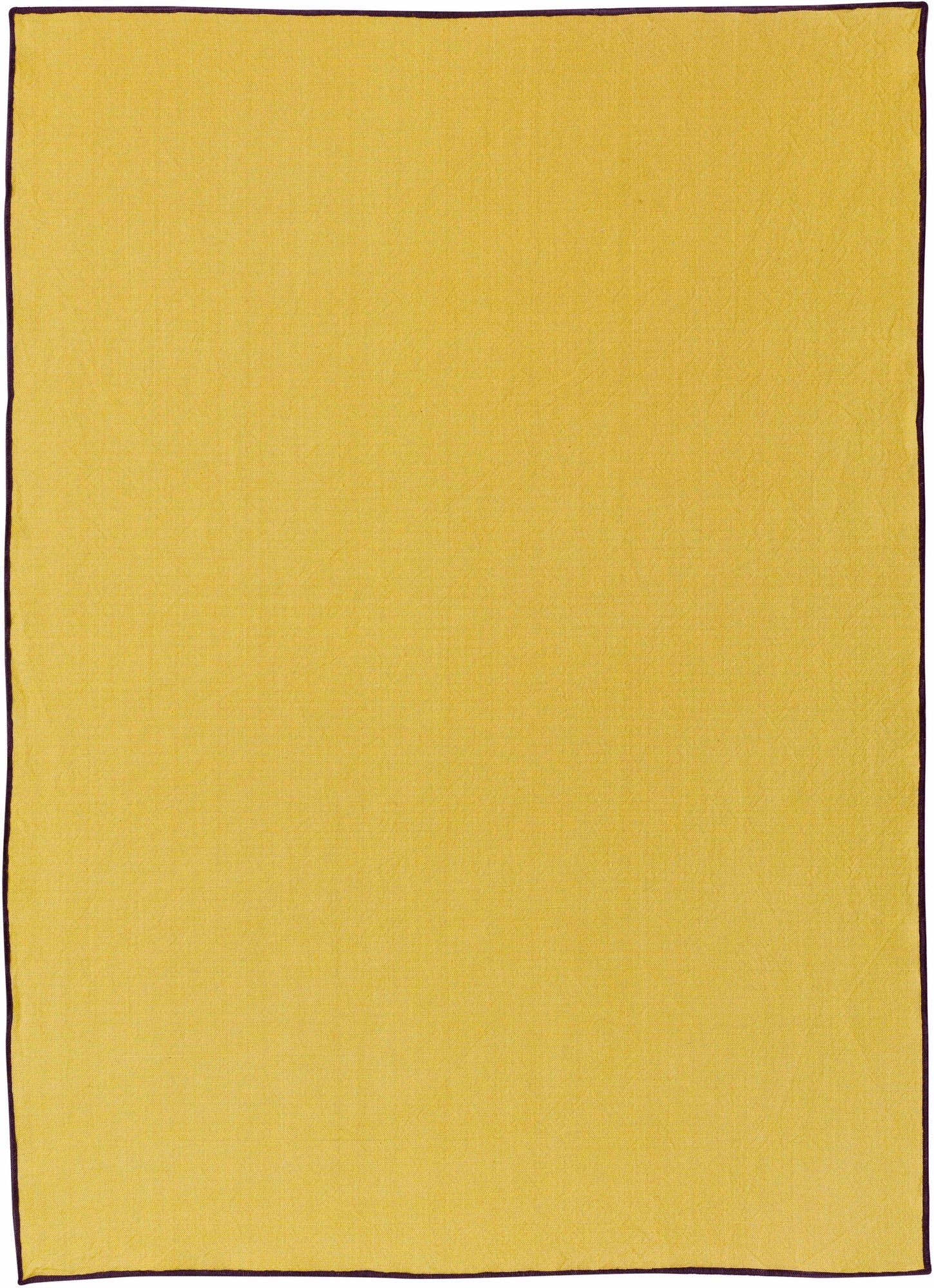 strofinaccio riciclato isae badiane, colore badiane, taglia 50 x 70. asciugamano piegato su sfondo neutro per una visione pulita del prodotto