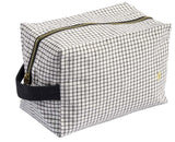 astuccio cubo gustave caviar, colore gustave caviar, taglia 22 x 14 x 10,5. dettaglio del prodotto da bagno
