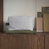 astuccio cubo gustave caviar, colore gustave caviar, taglia 22 x 14 x 10,5. dettaglio del prodotto da bagno