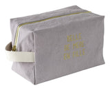 trousse cubo belle rosa, colore rosa, taglia 22 x 14 x 10,5. dettaglio del prodotto da bagno