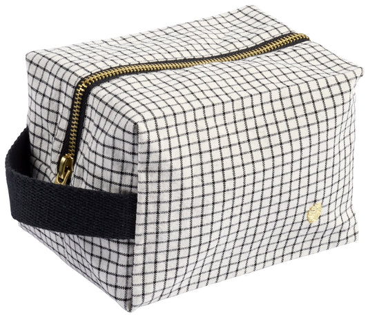 astuccio cubo gustave caviar, colore gustave caviar, taglia 15,5 x 10 x 10. dettaglio del prodotto da bagno