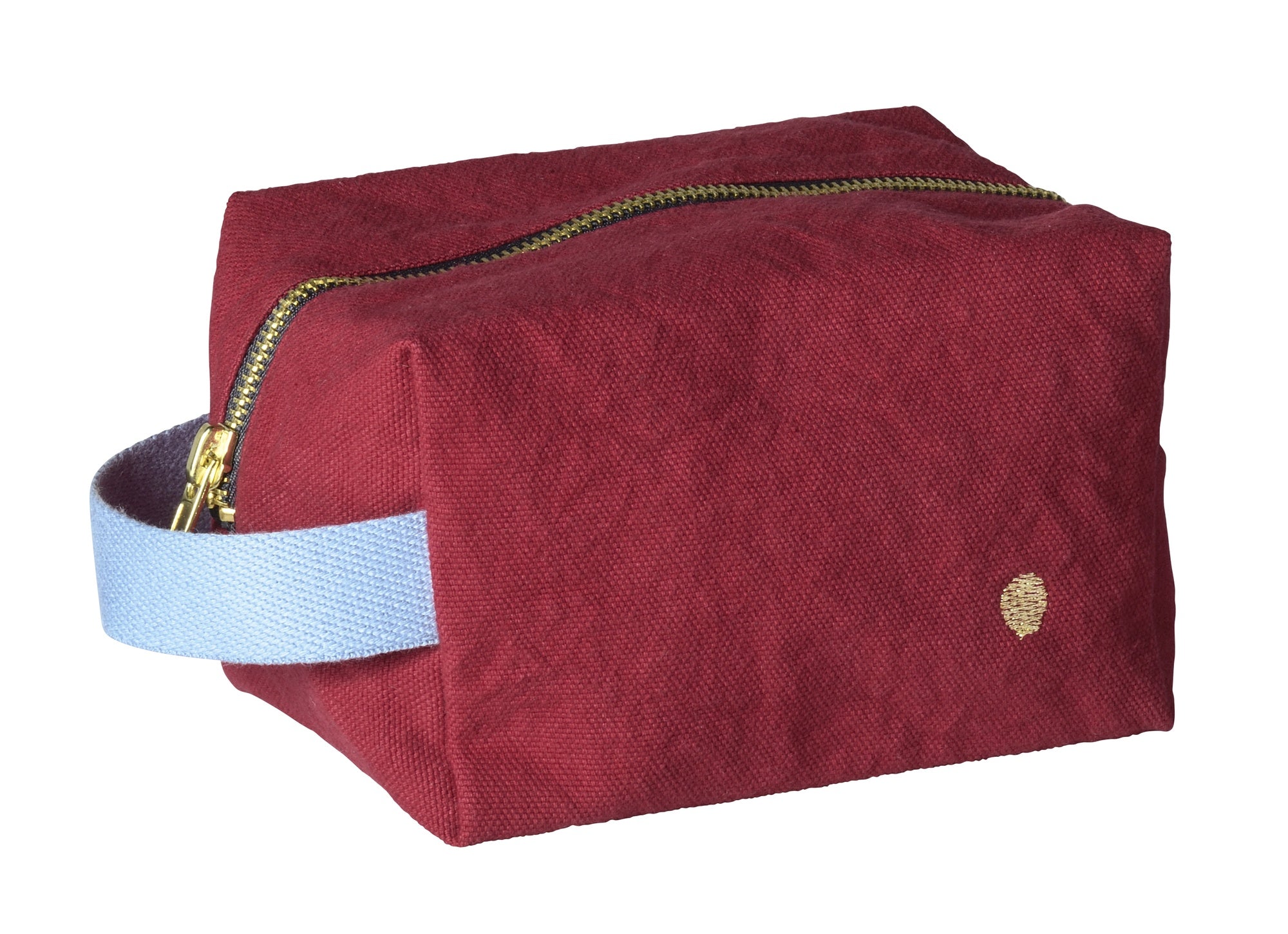 astuccio cubo iona ciliegia, colore ciliegia, taglia 15,5 x 10 x 10. dettaglio del prodotto da bagno