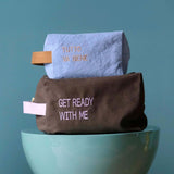 trousse cubo tutto bluetiful, colore bluetiful, taglia 10 x 16 x 10. dettaglio del prodotto da bagno