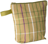 trousse da toilette scotty marrone, colore marrone, taglia 28 x 23 x 10. dettaglio del prodotto da bagno
