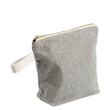 trousse da toilette finette caviar, colore finette caviar, taglia 22 x 18 x 7,5. dettaglio del prodotto da bagno