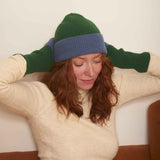 berretto benny foresta, colore foresta, taglia 21 x 23. realizzato in 100% lana d'agnello, un accessorio green perfetto per ogni stagione
