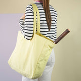 borsa shopper iona luce del sole, colore luce del sole, taglia 38 x 46 x 18. design capiente perfetto per la spesa quotidiana