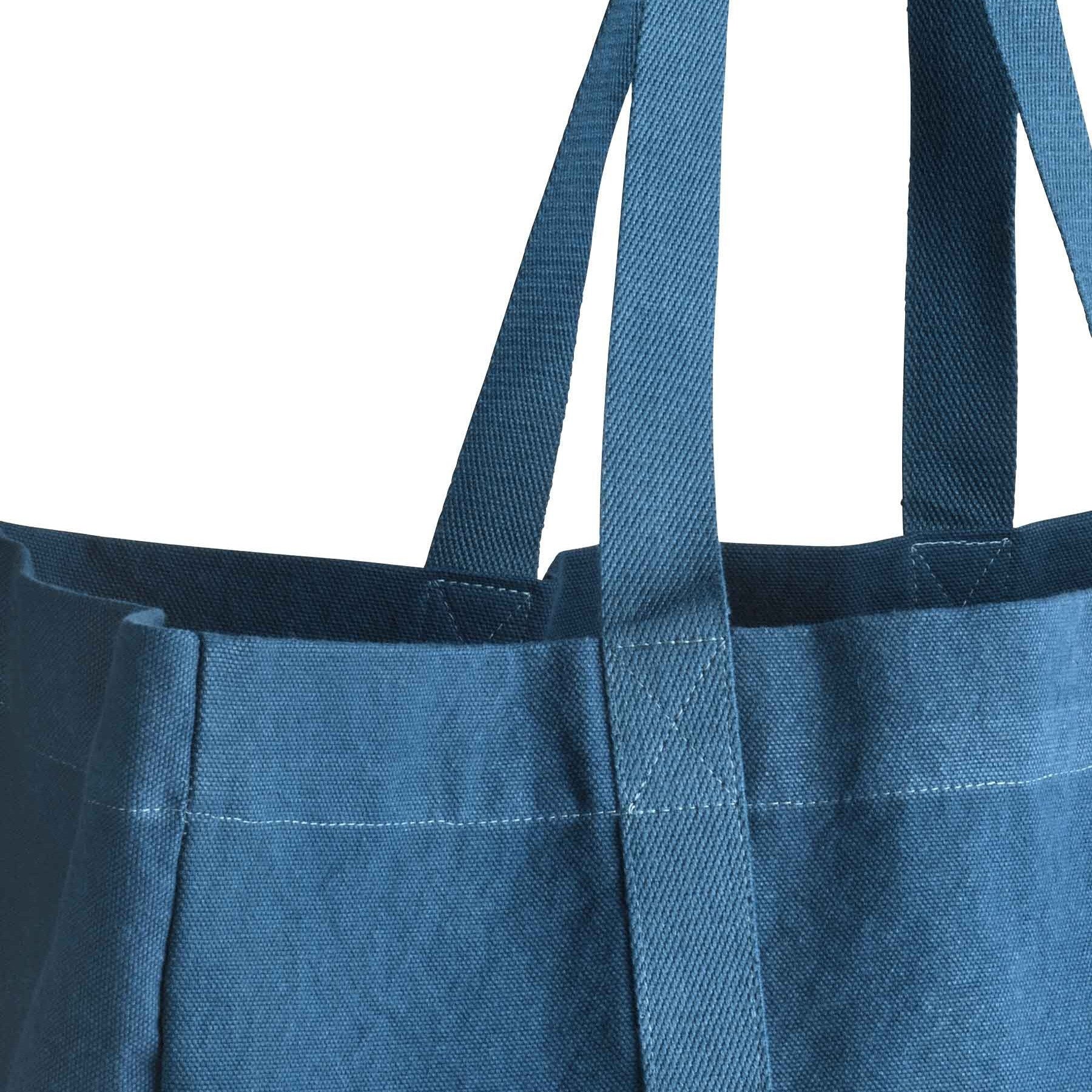 borsa shopper iona uragano, colore uragano, taglia 38 x 46 x 18. materiali resistenti per un uso quotidiano sostenibile