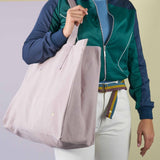 borsa shopper iona pepe rosa, colore pepe rosa, taglia 38 x 46 x 18. design capiente perfetto per la spesa quotidiana
