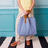 borsa shopper iona bluetiful, colore bluetiful, taglia 38 x 46 x 18. realizzata in tessuto sostenibile, ideale per uno shopping responsabile