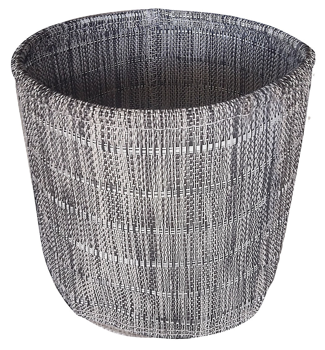 cestino per il pane rotondo manoka naturale, colore naturale, taglia diamètre 15. cestino per il pane rotondo su sfondo chiaro, dettaglio tessuto e forma ergonomica