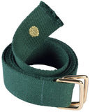 cintura ursule nori, colore nori, taglia 3 x 110. vista frontale della cintura ecosostenibile arrotolata su sfondo neutro