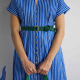 cintura ursule nori, colore nori, taglia 3 x 110. accessorio eco-friendly perfetto per completare un outfit sostenibile