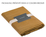 plaid zeff timo, colore timo, taglia 130 x 180. coperta di qualità ideale per le notti fredde o il relax sul divano