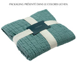 coperta swami olio, colore olio, taglia 180 x 260. mantiene il letto caldo nelle notti più fredde