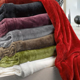 plaid tender ombra, colore ombra, taglia 150 x 200. coperta di qualità ideale per le notti fredde o il relax sul divano