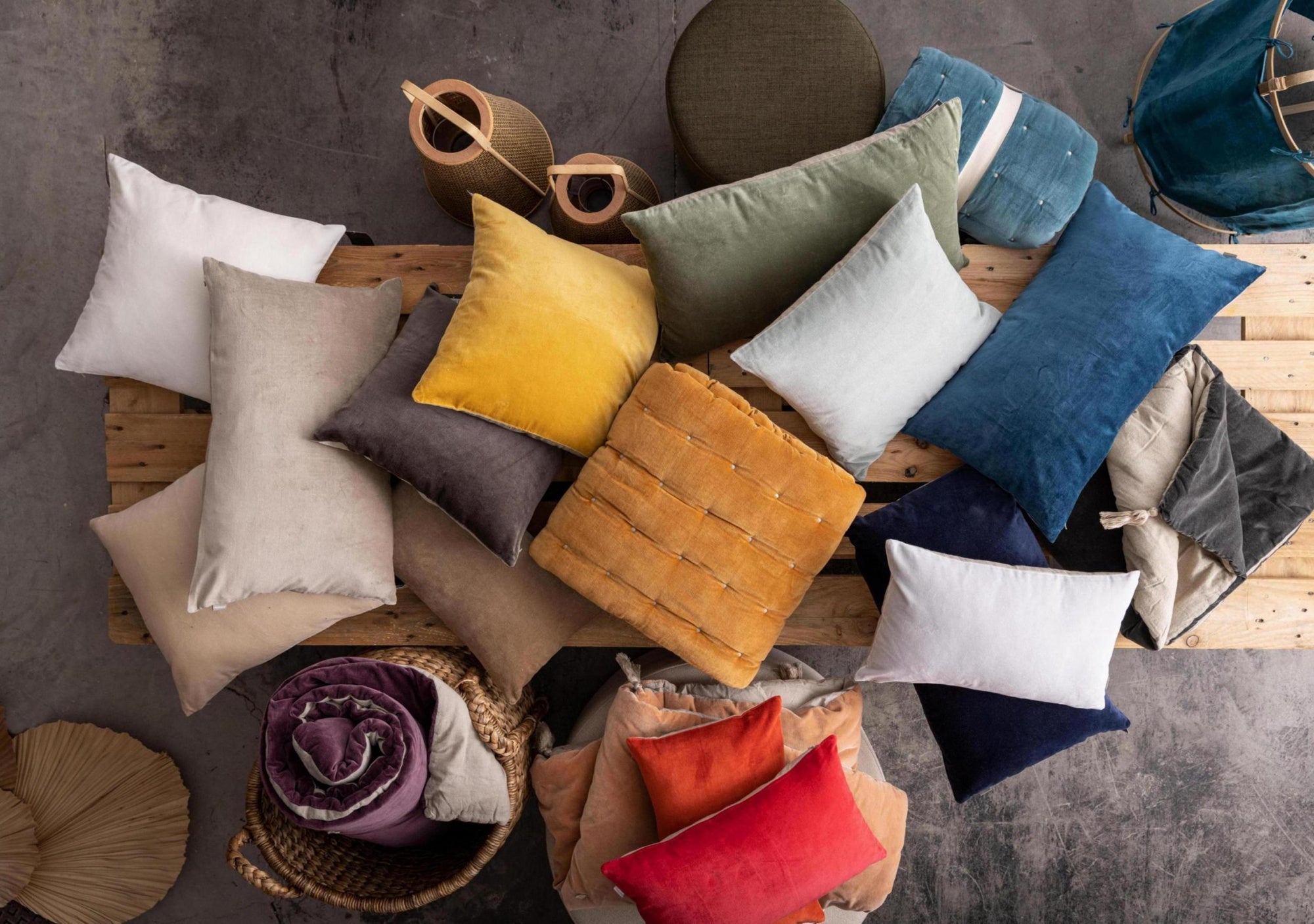 plaid elise mais, colore mais, taglia 240 x 260. aggiunge comfort e stile alla zona notte