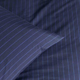 copri-piumino line blu, colore blu, taglia 240 x 220. facile da cambiare per un look sempre fresco