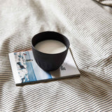 copripiumino leonie caviale, colore caviale, taglia 240 x 220. facile da cambiare per un look sempre fresco