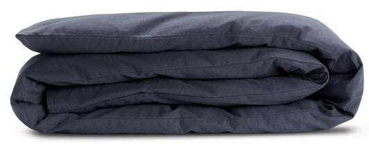 copri piumino calita marina militare, colore marina militare, taglia 85 x 200. copripiumino piegato su sfondo neutro per una...