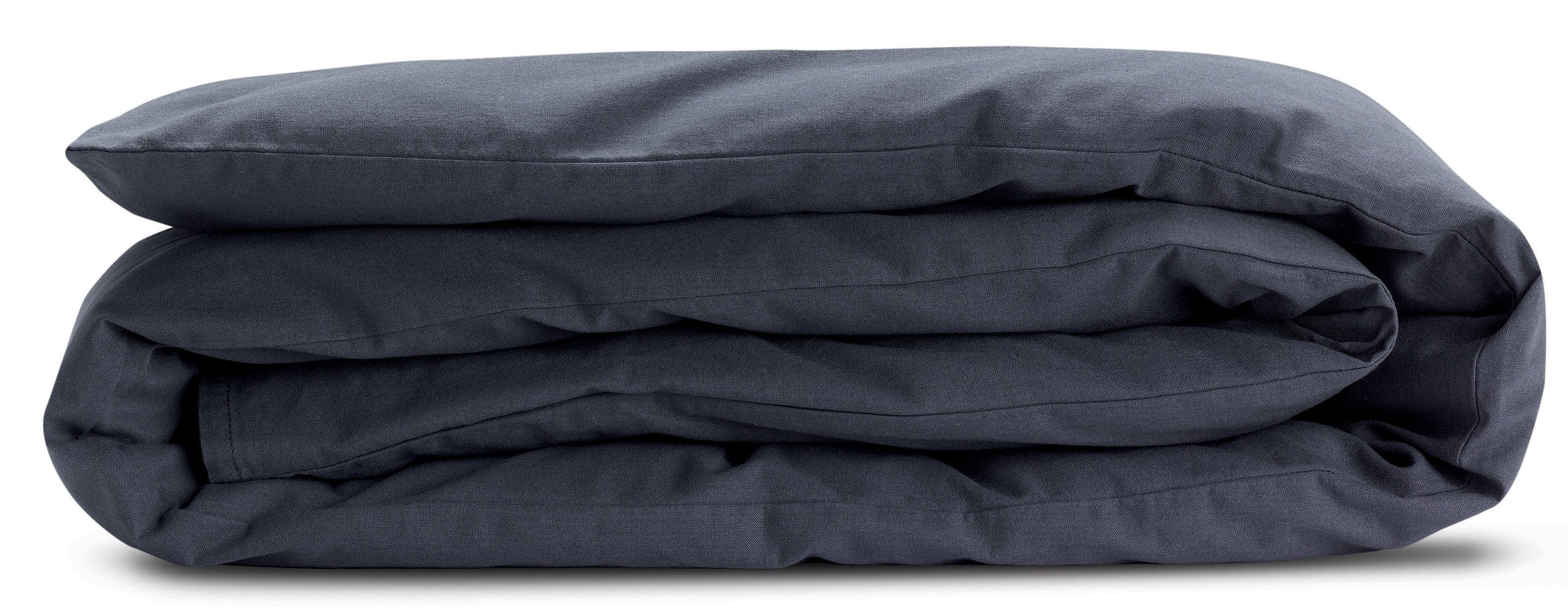 copri piumino calita marina militare, colore marina militare, taglia 85 x 200. copripiumino piegato su sfondo neutro per una...