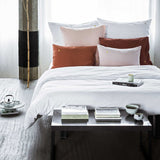 copripiumino celeste milk, colore milk, taglia 140 x 200. rinnova il letto con uno stile moderno e pratico