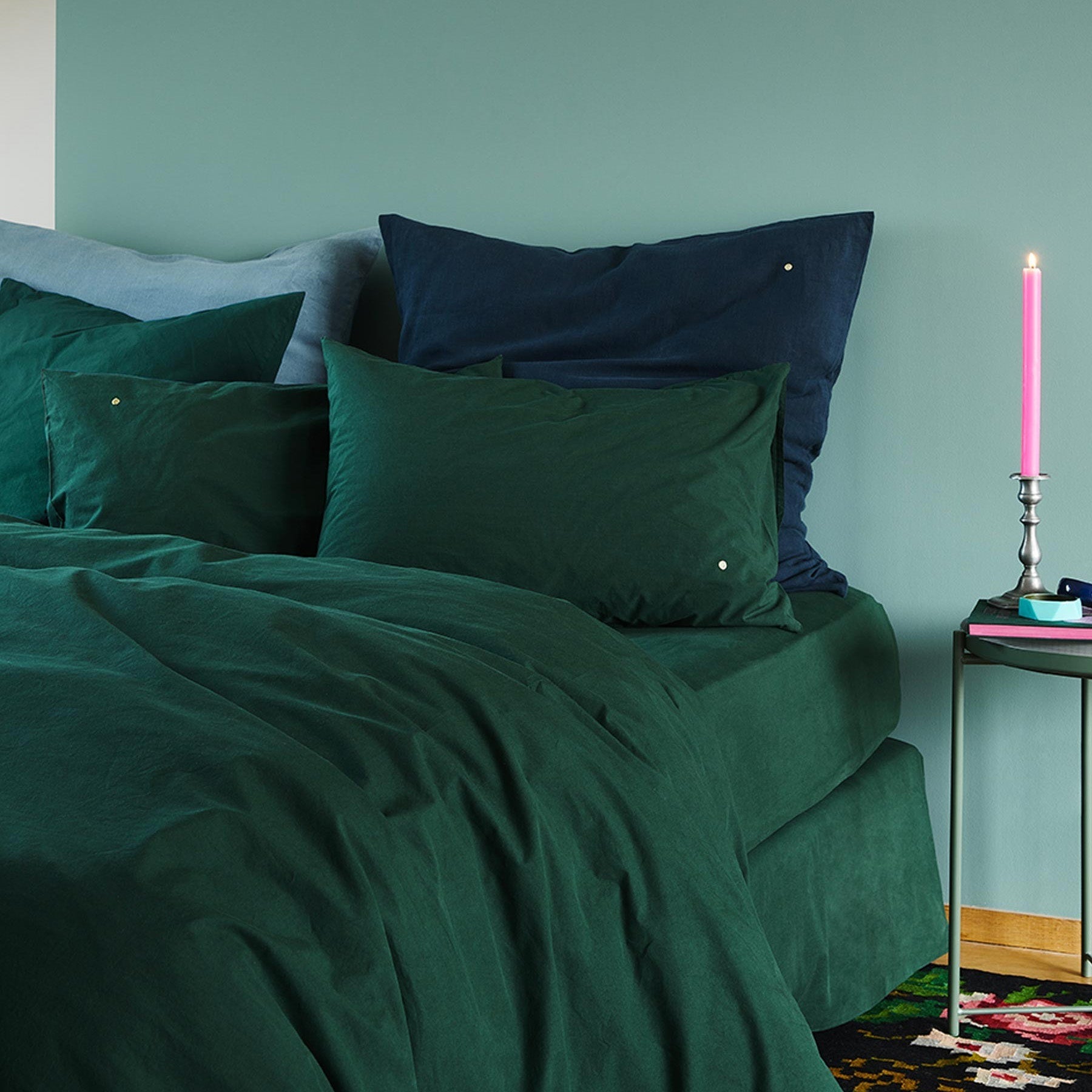 copripiumino celeste nori, colore nori, taglia 140 x 200. rinnova il letto con uno stile moderno e pratico