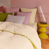 copripiumino celeste vaniglia, colore vaniglia, taglia 240 x 220. rinnova il letto con uno stile moderno e pratico