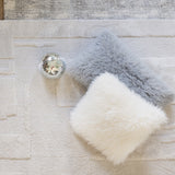 cuscino betani neve, colore neve, taglia 45 x 45. ideale come complemento d’arredo su divani, poltrone o letti