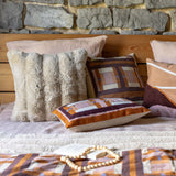 cuscino astrid naturale, colore naturale, taglia 45 x 45. ideale come complemento d’arredo su divani, poltrone o letti