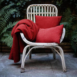 cuscino maia carbone, colore carbone, taglia 30 x 50. ideale come complemento d’arredo su divani, poltrone o letti