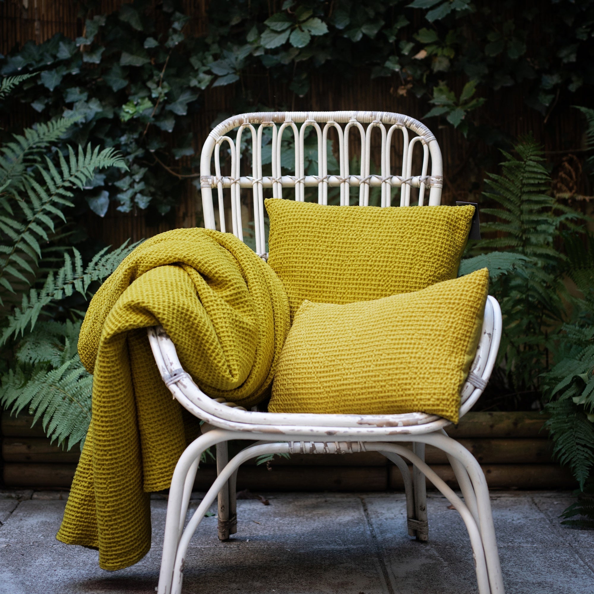 cuscino maia badiane, colore badiane, taglia 45 x 45. ideale come complemento d’arredo su divani, poltrone o letti