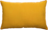 cuscino zeff celeste mango, colore mango, taglia 40 x 65. cuscino da interno elegante, perfetto per arredare soggiorno o camera da letto
