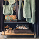 cuscino tana caffè, colore caffè, taglia 40 x 65. imbottitura soffice per un comfort quotidiano