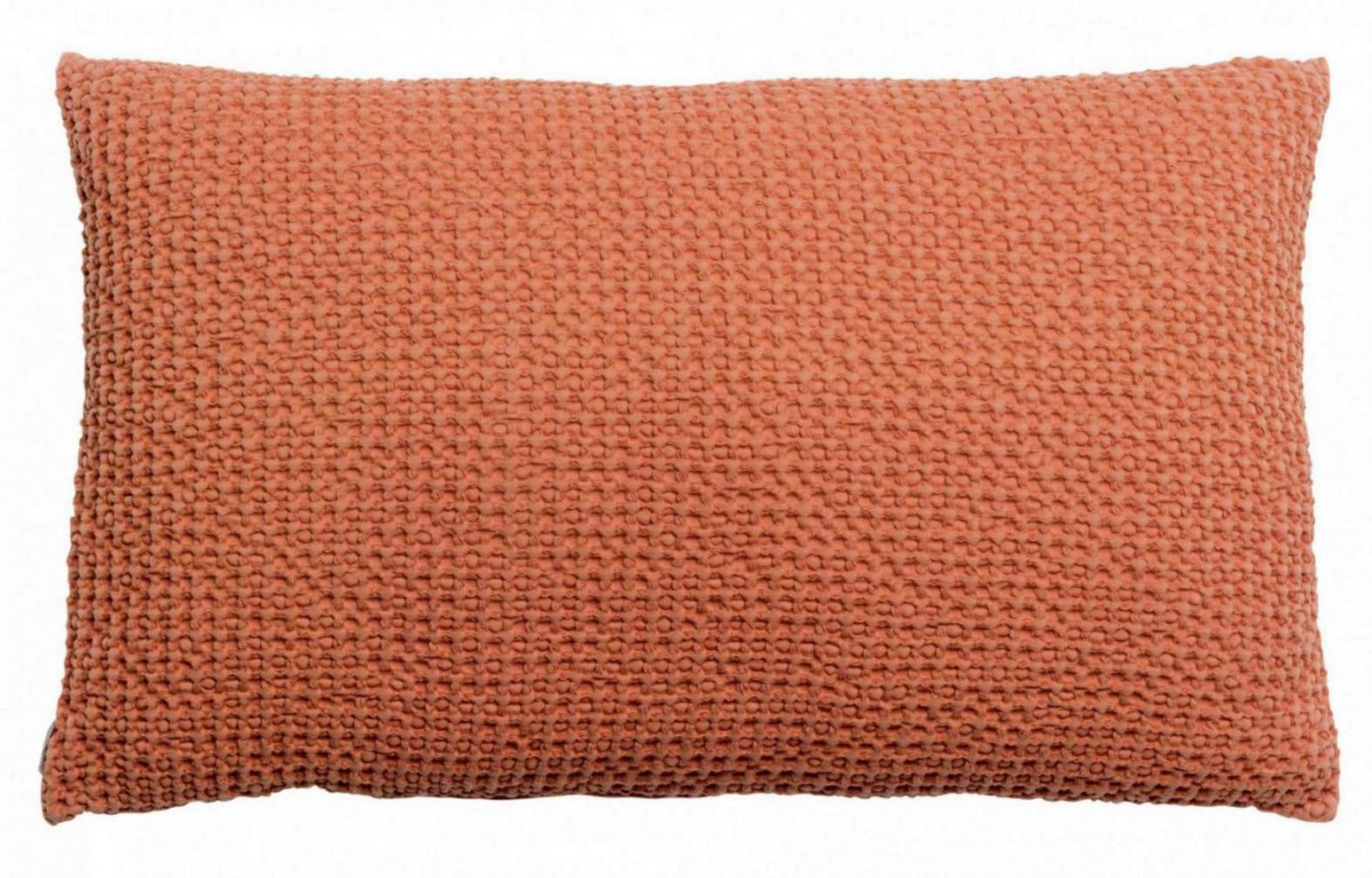 cuscino maia zucca, colore zucca, taglia 30 x 50. cuscino da interno elegante, perfetto per arredare soggiorno o camera da letto