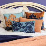 cuscino maia zucca, colore zucca, taglia 30 x 50. rivestimento resistente e piacevole al tatto