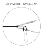 cuscino zeff eden uva spina, colore uva spina, taglia 45 x 45. dettaglio tecnico della chiusura del cuscino