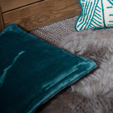 cuscino tender pavone, colore pavone, taglia 50 x 50. ideale come complemento d’arredo su divani, poltrone o letti