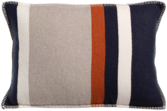 cuscino jacquard riciclato gioia marina militare, colore marina militare, taglia 40 x 65. cuscino da interno elegante, perfetto per arredare soggiorno o camera da letto