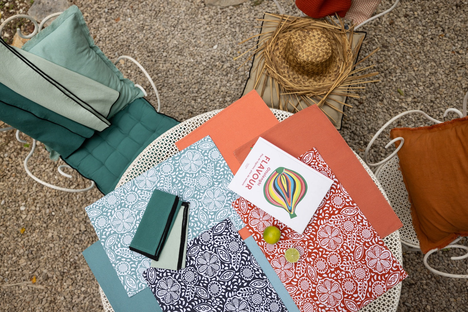 cuscino per sedia riciclato grace pavone, colore pavone, taglia 40 x 40 x 3. ideale per sedie da cucina, sala da pranzo o giardino